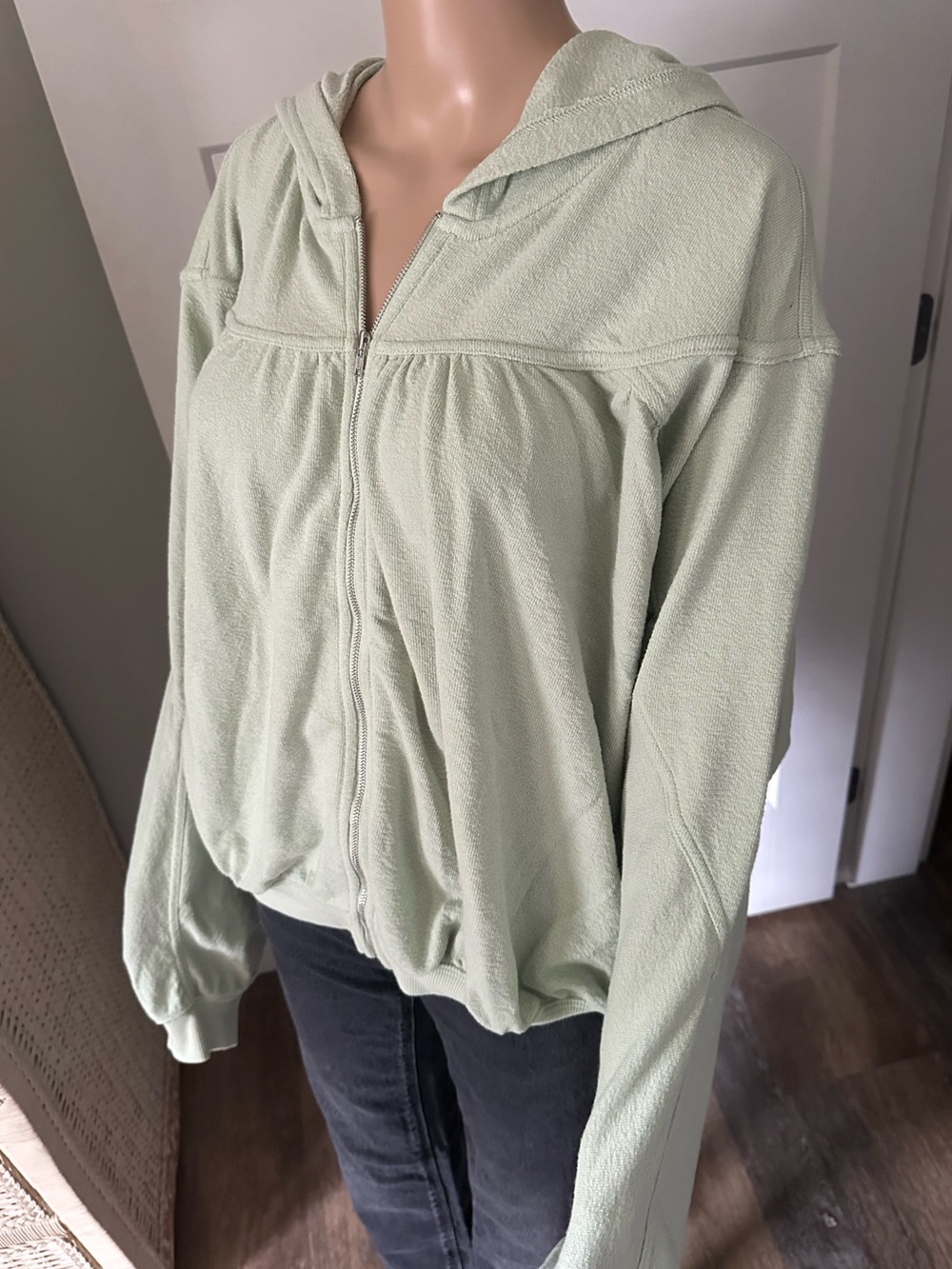 Aerie Zipup Hoodie - Picture 7 of 9